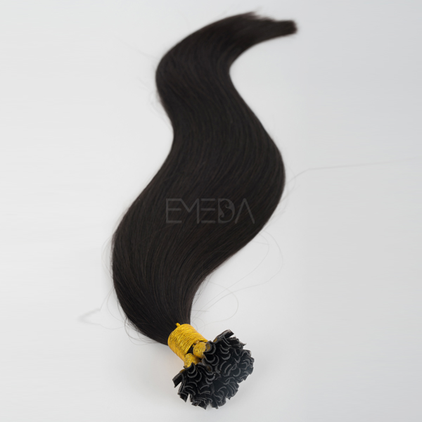 U tip nail malaysian dark color 1g/s 100g/pack hair extension CX044